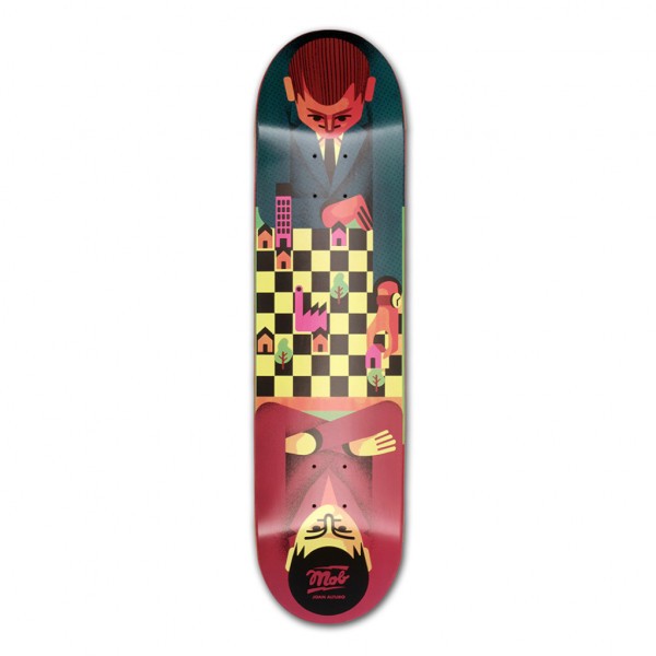 MOB Skateboards Chess Deck 8.125