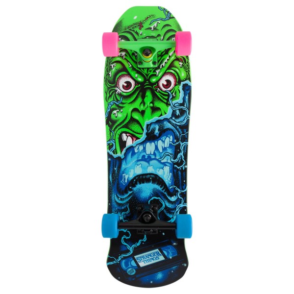 Santa Cruz x Stranger Things Roskopp Face 80s 9.5 X 31 Komplett-Skateboard