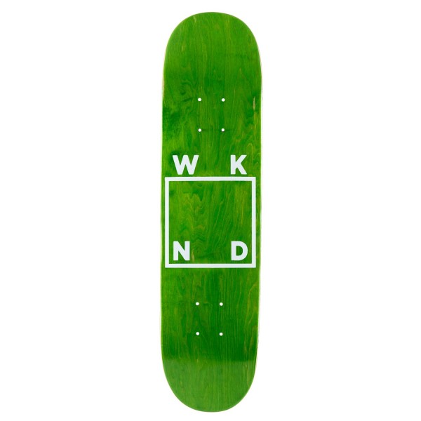 WKND Mini Deck White Logo Deck - 7.25
