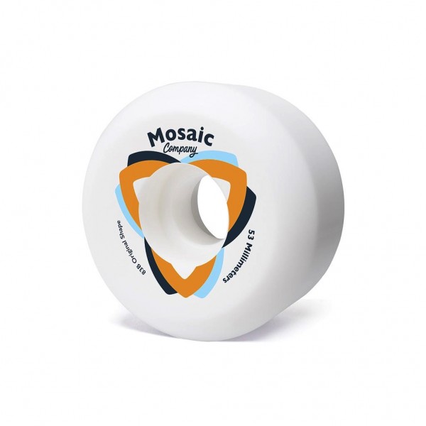 Mosaic OS Clover 53mm 83B Wheels Skateboard Rollen (Satz)