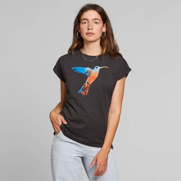Dedicated Visby Painted Hummingbirds T-Shirt für Damen