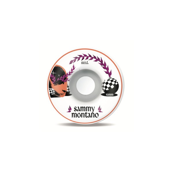SML Lucidity Series Sammy Montano Wheels 53 mm Skateboard Rollen (Satz)