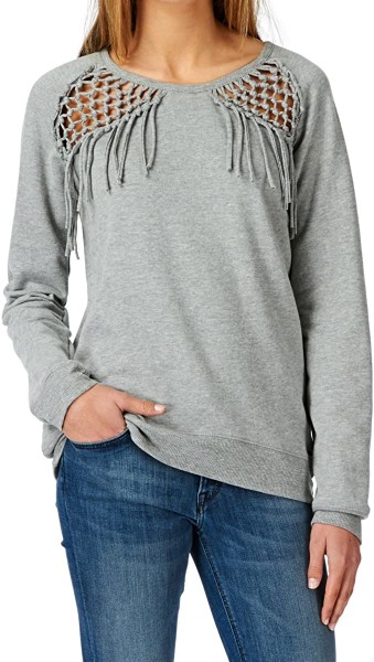 Element Kassi Sweatshirt für Damen in Grey Heather