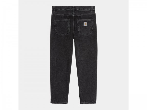 Carhartt WIP Newel Pant Black Stone Washed Jeans für Herren