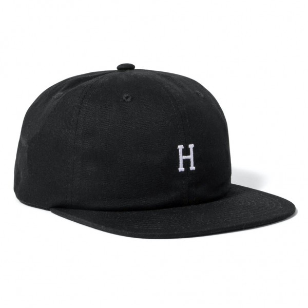 HUF Classic H 6 Panel Hat - black