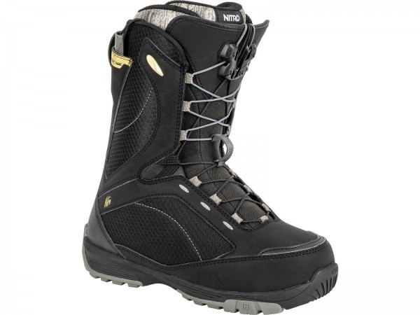 Nitro Monarch TLS 23 Snowboard-Boots in Black