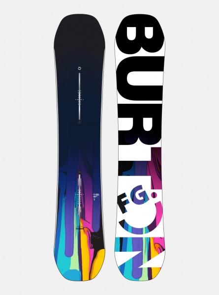 Burton Feelgood Graphic Camber Snowboard für Damen