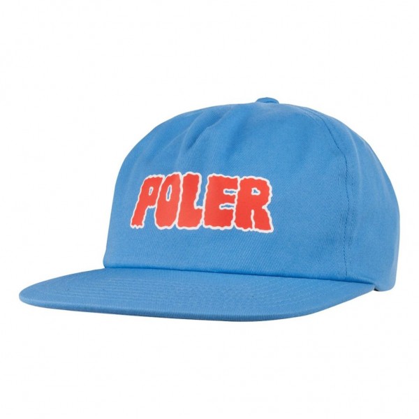 Poler Wiggle Font Cap - powder blue