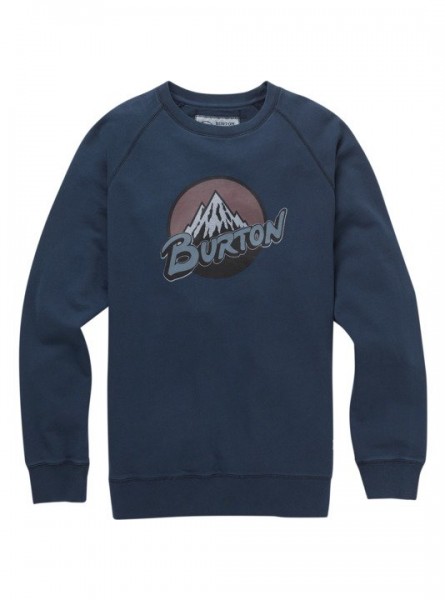 Burton Retro Mountain Sweatshirt aus Biobaumwolle