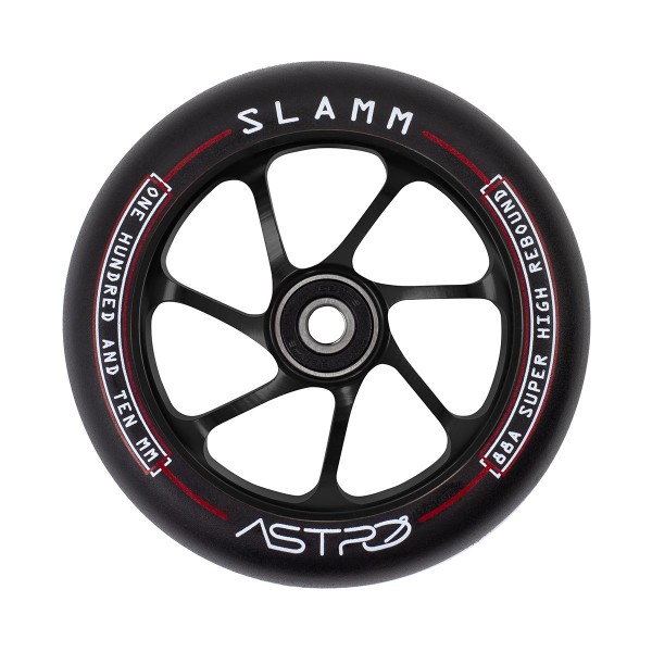 Slamm 110mm Astro Wheels Rollen für Stunt Scooter (Stück) Black