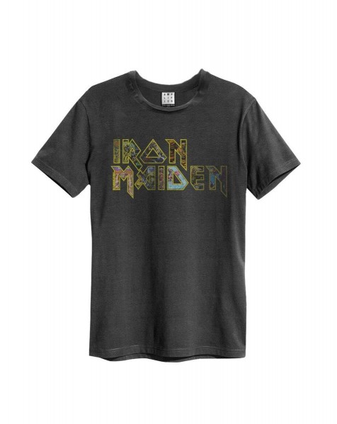 T-Shirt Amplified Iron Maiden Eddies Logo