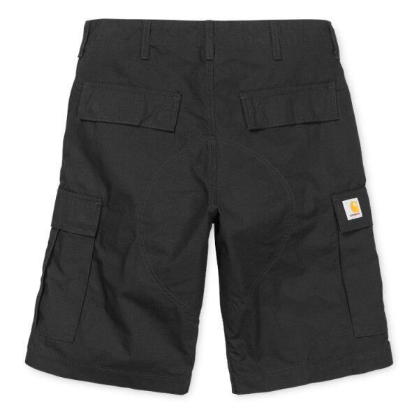 Carhartt WIP Regular Cargo Short Black Rinsed Black Rinsed 32