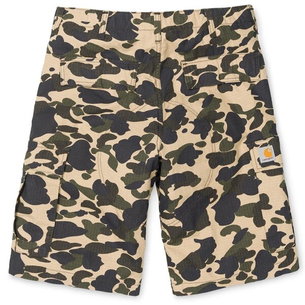 Carhartt WIP Regular Cargo Short Camo Duck Rinsed 32