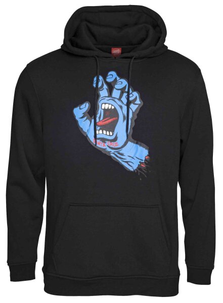 Santa Cruz Screaming Hand Black Hoodie für Herren