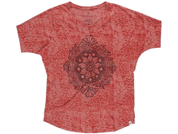 Element T-Shirt Flower Line für Damen in Red