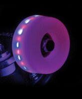 Rio Roller Light-Up Wheels (4er-Satz)  Pink Frost