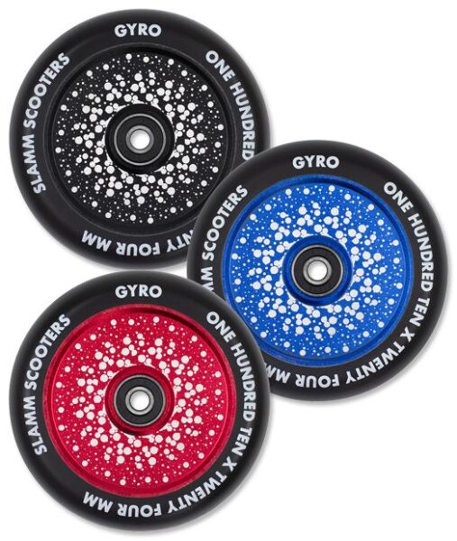 Slamm 110mm Gyro Hollow Core Wheels Rollen für Stunt Scooter (Stück)