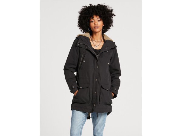 Volcom Walk On By 5K Parka Winterjacke für Damen in schwarz