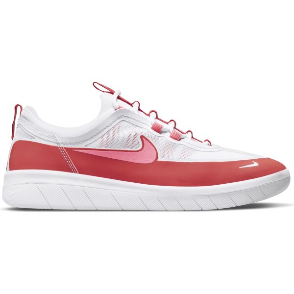 Nike SB Nyjah Free 2 Skateboard Schuhe für Herren LOBSTER/PINK GAZE -LOBSTER-WHITE 44.5