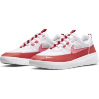 Nike SB Nyjah Free 2 Skateboard Schuhe für Herren LOBSTER/PINK GAZE -LOBSTER-WHITE 44.5