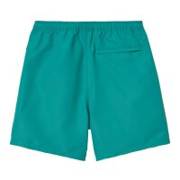 Carhartt WIP Island Swim Trunks Badehose  Caribbian- White M