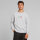 DEDICATED Sweatshirt Malmoe Peanuts Logo für Herren Grey Melange M