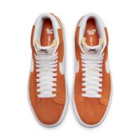 Nike SB Zoom Blazer Mid Schuhe ORANGE/WHITE-SAFETY ORANGE-WHITE 40
