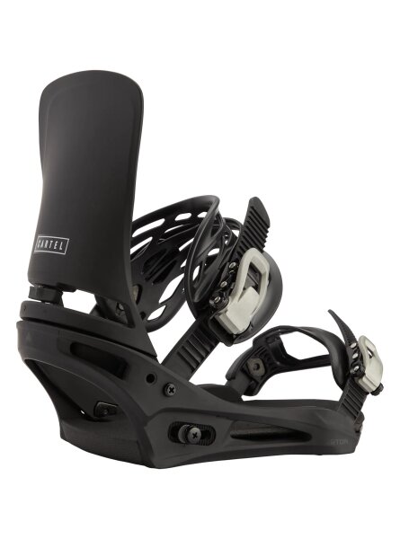 Burton Cartel Re:Flex Snowboardbindung für Herren Black M