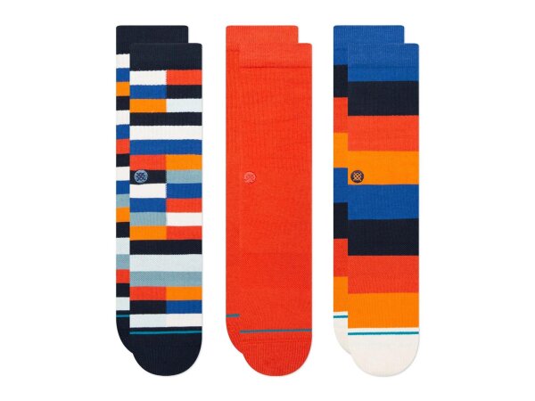 Stance Mullen 3 Pack Crew Socken L (43-46)
