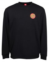 Santa Cruz Classic Dot Chest Crew Sweatshirt für Herren Black M
