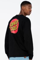 Santa Cruz Classic Dot Chest Crew Sweatshirt für Herren Black M