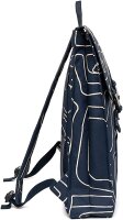 Lefrik Handy Rucksack Navy Graphic