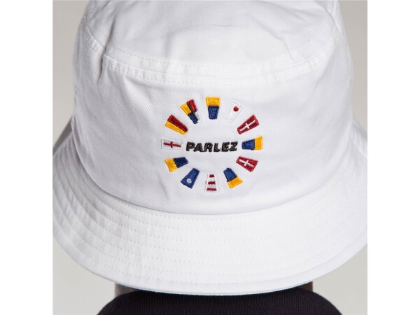 Parlez Tradewinds Bucket Hat - white