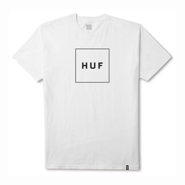 HUF Essentials Box Logo T-Shirt white White M