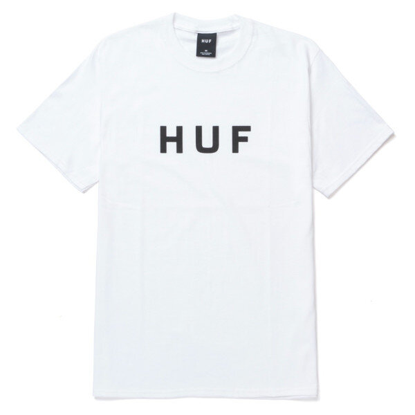 HUF Essentials OG Logo T-Shirt white