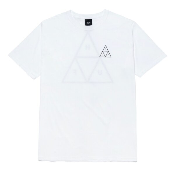 HUF Essentials Triple Triangle T-Shirt - white