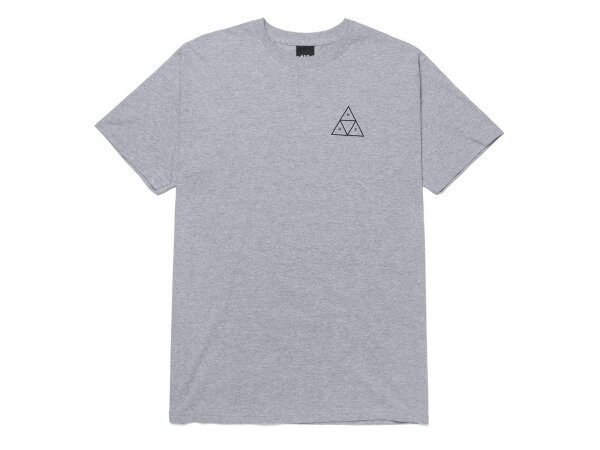 HUF Essentials Triple Triangle T-Shirt - athletic grey