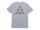 HUF Essentials Triple Triangle T-Shirt - athletic grey