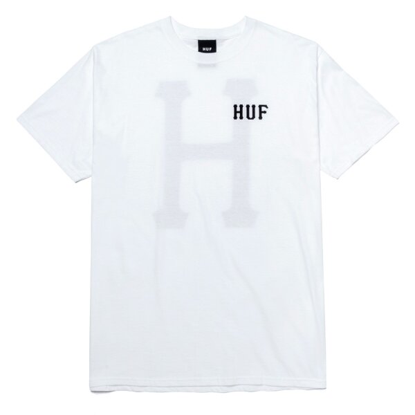 HUF Essentials Classic H T-Shirt - white