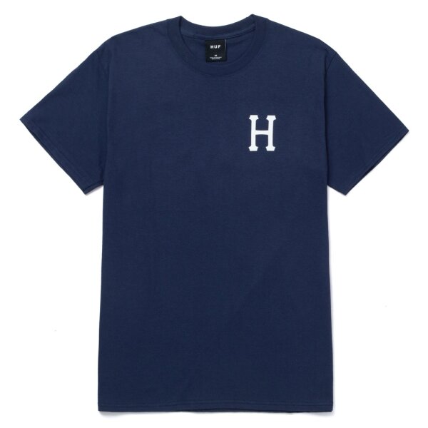 HUF Essentials Classic H T-Shirt navy