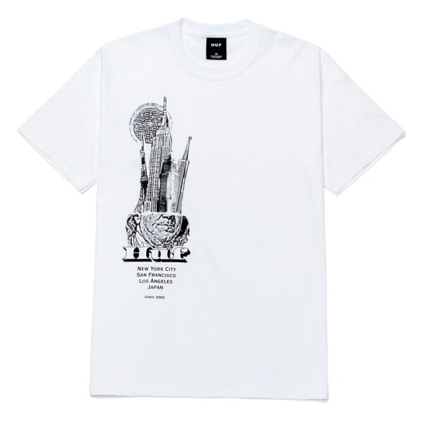 HUF Skyscrapers T-Shirt - white