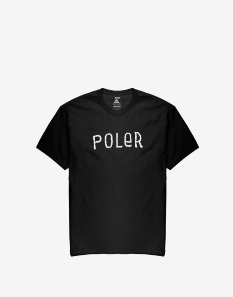 Poler Fuzzy Font T-Shirt black Black M