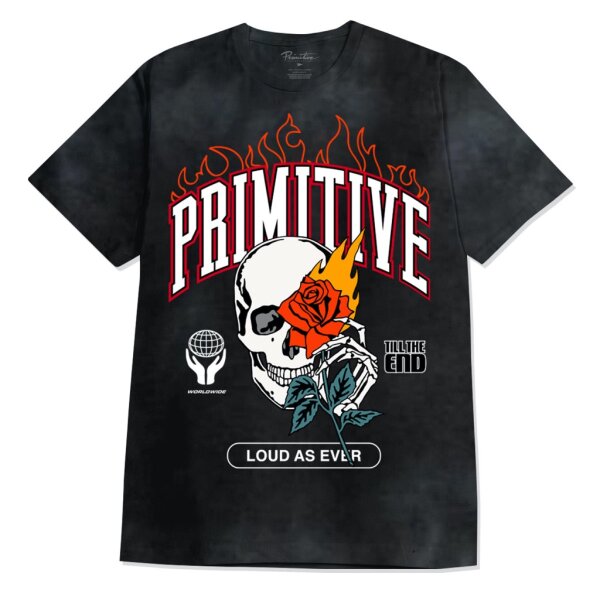 Primitive Heat Heavyweight T-Shirt - black