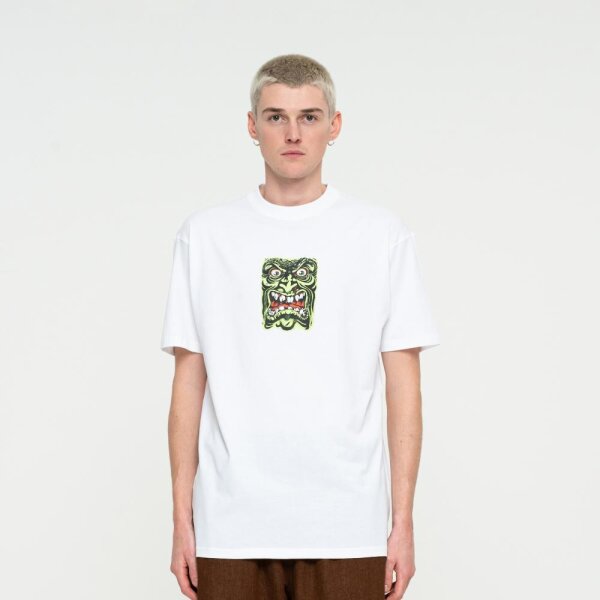 Santa Cruz Roskopp Face Front White T-Shirt