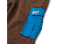HUF Fort Point Sherpa Pant dust brown