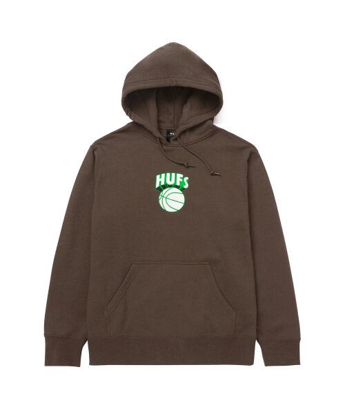 HUF Eastern Hoodie chocolate brown