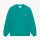 Parlez Swan Pullover Sweatshirt Aqua L