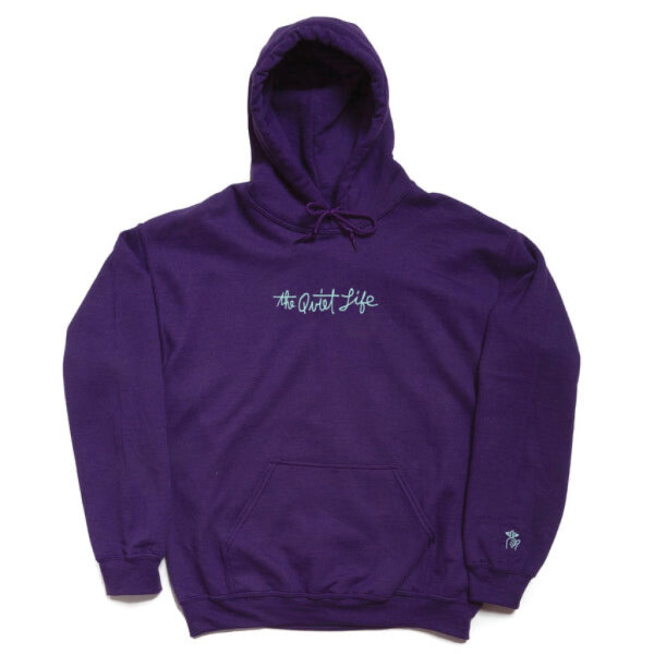 The Quiet Life Horizon Script Embroidered Hoodie