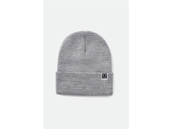 Brixton Harbor Beta Watch Cap Beanie Light Heather Grey