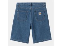 Carhartt WIP Landon Short Blue Heavy Stone Wash Denim 32